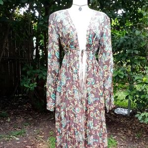 Moda International Tie Front topper